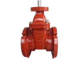 AWWA/ANSI 250Psi Non-Rising Stem Resilient Seated Gate Valve, Mechanical connection