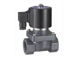 Van điện từ thân nhựa nối ren ZCF-P-15 Round-Star