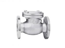 VAN 1 CHIỀU INOX 304 LÁ LẬT MẶT BÍCH