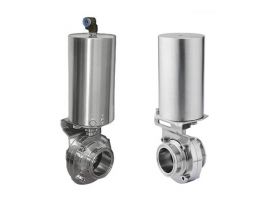 VAN BƯỚM INOX 316L VI SINH KHÍ NÉN