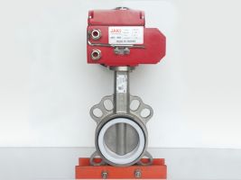 Van bướm inox 304 Jaki điều khiển điện 220V - DC24V